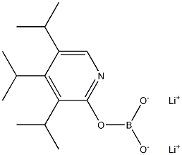 Lithium triisopropyl 2-pyridylborate Struktur