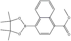 Methyl 4-(4,4,5,5-tetramethyl-1,3,2-dioxaborolan-2-yl)-1-naphthoate price.