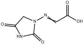 2-[(2,4-Dioxo-1-imidazolidinyl)imino]acetic Acid|