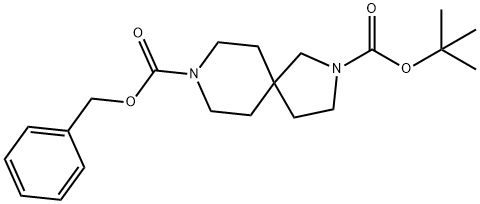 2,8-Diazaspiro[4.5]decane-2,8-dicarboxylic acid, 2-(1,1-dimethylethyl) 8-(phenylmethyl) ester