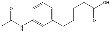 5-(3-acetamidophenyl)pentanoic acid