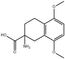 2-Amino-1,2,3,4-tetrahydro-5,8-dimethoxy-2-naphthalenecarboxylic acid|2-氨基-1,2,3,4-四氢-5,8-二甲氧基-2-萘甲酸