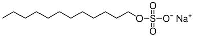 the chemical structure of SDS the chemical structure of SDS