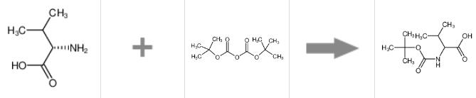 Boc-D-缬氨酸的制备