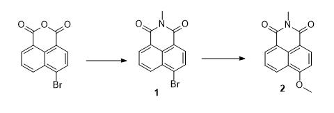 N-甲基-4-甲氧基-1,8-萘二甲酰亚胺的制备与HPLC-MS/MS测定