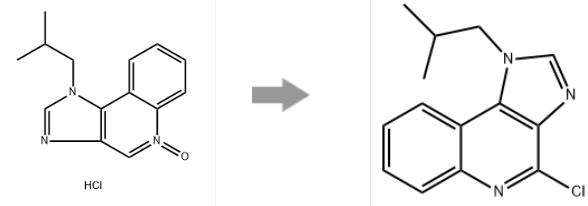 瑞喹莫德关键中间体--1-(2-甲基丙基)-4-氯-1H-咪唑并[4,5-c]喹啉