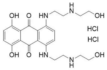 盐酸米托蒽醌的化学结构式