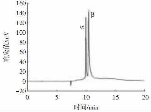 安石榴苷标准品高效液相色谱图 安石榴苷标准品高效液相色谱图