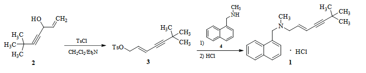 盐酸特比萘芬 盐酸特比萘芬
