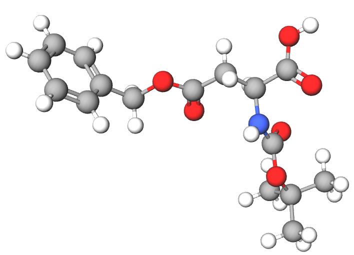 Boc-L-天冬氨酸4-苄酯的结构特征与应用