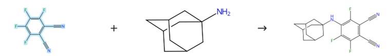 3,4,5,6-四氟邻苯二腈参与的芳香亲核取代反应