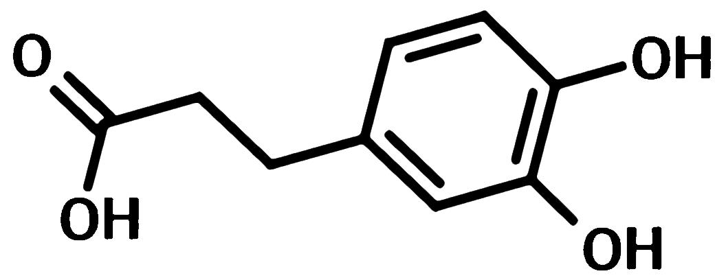 Dihydrocaffeic acid.png Article illustration