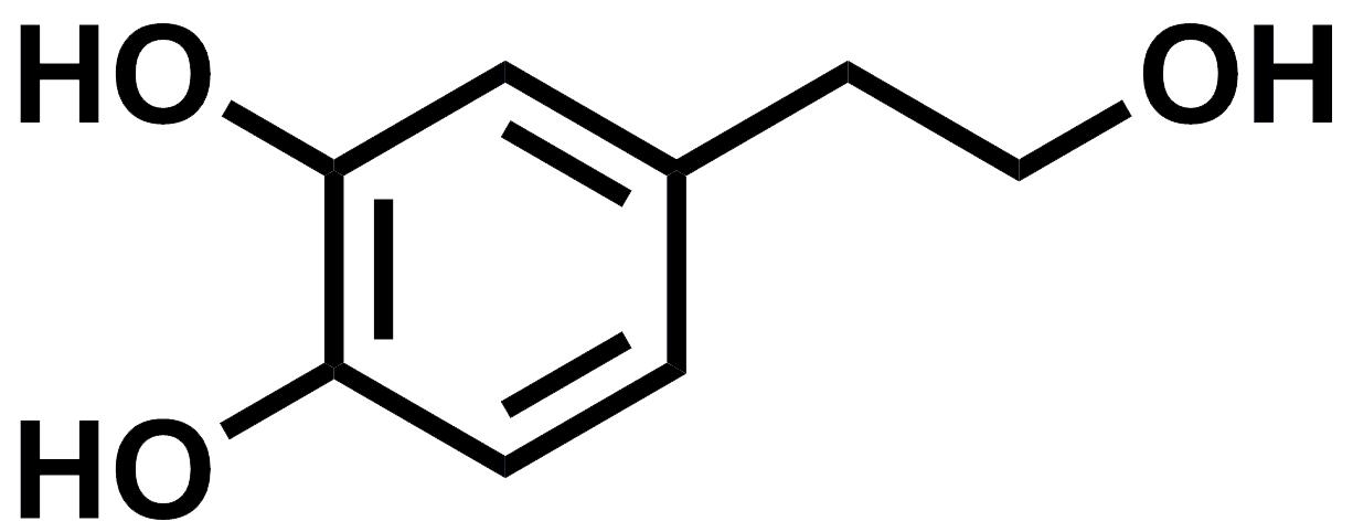 Hydroxytyrosol.png Article illustration