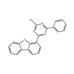 2-Chloro-4-dibenzofuran-4-yl-6-phenyl-[1,3,5]triazine