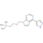 4-(1H-Pyrazol-4-yl)-7-((2- (trimethylsilyl)ethoxy)methyl-7Hpyrrolo[2,3-d]pyrimidine