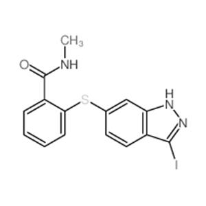 2-((3-IODO-1H-INDAZOL-6-YL)THIO)-N-METHYLBENZAMIDE