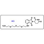 Pomalidomide-NH-PEG3-amine hydrochloride