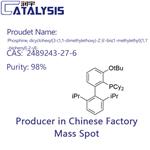 Phosphine, dicyclohexyl[3-(1,1-dimethylethoxy)-2',6'-bis(1-methylethyl)[1,1'-biphenyl]-2-yl]- pictures