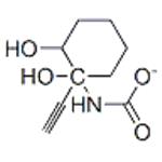 1,2-Cyclohexanediol,1-ethynyl-,1-carbamate,trans-(9CI)