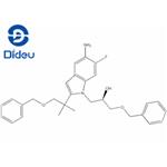 1H-Indole-1-ethanol, 5-aMino-2-[1,1-diMethyl-2-(phenylMethoxy)ethyl]-6-fluoro-α-[(phenylMethoxy)Methyl]-, (αR)-
