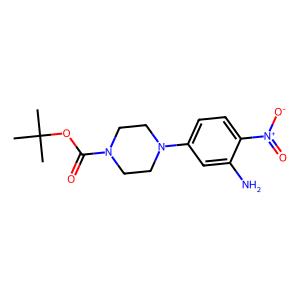 tert-butyl 4-(3-amino-4-nitrophenyl)piperazine-1-carboxylate