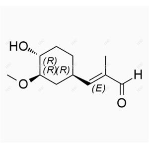  (E)-3-((1R,3R,4R)-4-hydroxy-3-methoxycyclohexyl)-2-methylacrylaldehyde