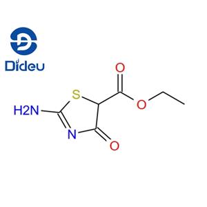 5-Thiazolecarboxylicacid,2-amino-4,5-dihydro-4-oxo-,ethylester(9CI)
