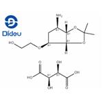 2-((3aR,4S,6R,6aS)-6-amino-2,2-dimethyltetrahydro-3aH-cyclopenta[d][1,3]dioxol-4-yloxy)ethanol L-tataric acid