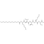 L-Serine, N2-(1-oxotetradecyl)-L-lysyl-L-threonyl-L-threonyl-L-lysyl-