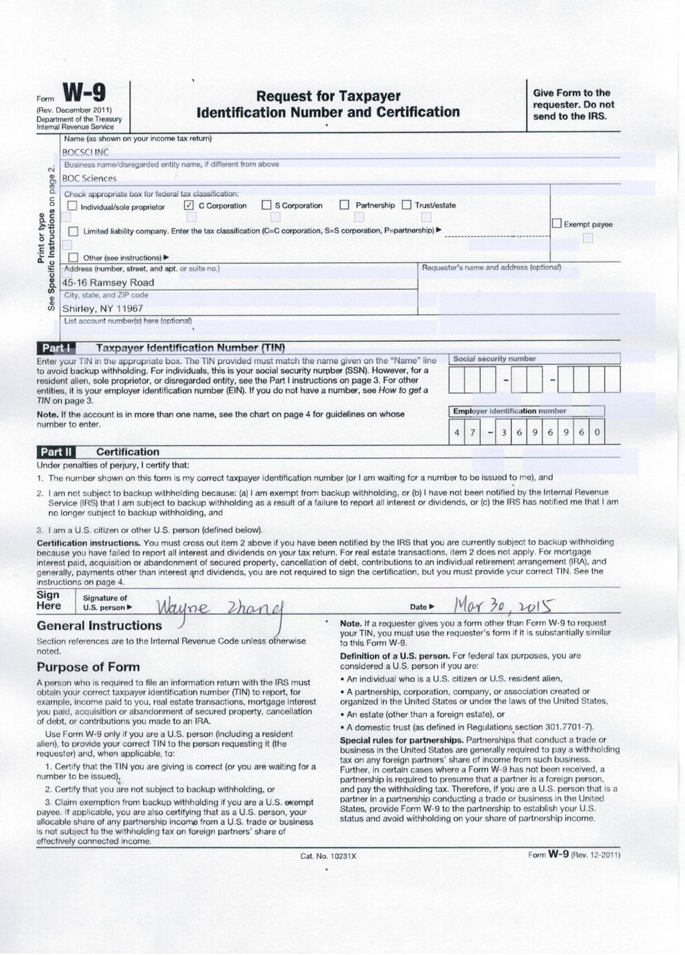 Business License Of EnterpriseLegal Person