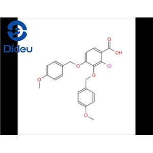 Benzoic acid, 2-chloro-3,4-bis[(4-methoxyphenyl)methoxy]-