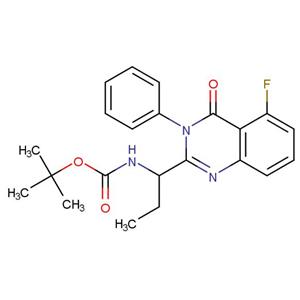 (S)-tert-butyl (1-(5-fluoro-4-oxo-3-phenyl-3,4-dihydroquinazolin-2-yl)propyl)carbaMate