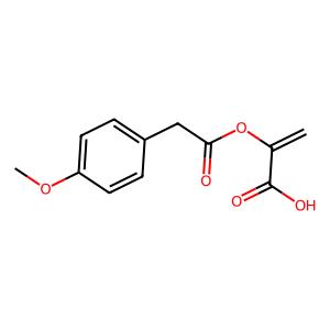 2-(2-(4-methoxyphenyl)acetoxy)acrylic acid