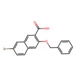 3-(benzyloxy)-7-bromonaphthalene-2-carboxylic acid pictures