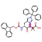 Fmoc-His(Trt)-Aib-OH