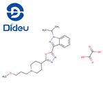 1H-Indazole, 3-[5-[1-(3-methoxypropyl)-4-piperidinyl]-1,3,4-oxadiazol-2-yl]-1-(1-methylethyl)-, ethanedioate (1:1) Basic information