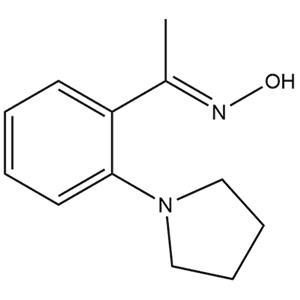 (E)-1-(2-(pyrrolidin-1-yl)phenyl)ethan-1-one oxime