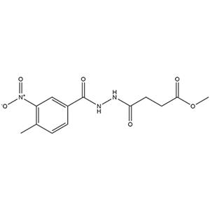 methyl 4-[(4-methyl-3-nitrophenyl)formohydrazido]-4-oxobutanoate