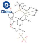 Palladium(1+), [[3,6-dimethoxy-2',4',6'-tris(1-methylethyl)[1,1'-biphenyl]-2-yl-κC1']bis(1,1-dimethylethyl)phosphine-κP](η3-2-propen-1-yl)-, 1,1,1-trifluoromethanesulfonate (1:1)