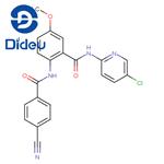 N-(5-Chloro-2-pyridinyl)-2-[(4-cyanobenzoyl)amino]-5-methoxybenzamide