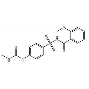 Benzamide, 2-methoxy-N-[[4-[[(methylamino)carbonyl]amino]phenyl]sulfonyl]-