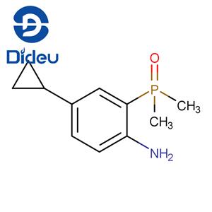 Benzenamine, 4-cyclopropyl-2-(dimethylphosphinyl)-