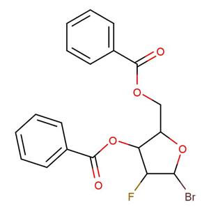 2-Deoxy-2-fluoro-alpha-D-arabinofuranosyl bromide 3,5-dibenzoate