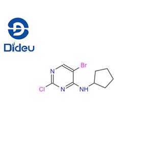 5-broMo-2-chloro-N-cyclopentylpyriMidin-4-aMine