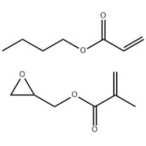 2-Propenoic acid, 2-methyl-, 2-oxiranylmethyl ester, polymer with butyl 2-propenoate
