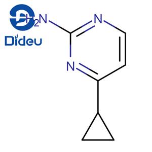2-Pyrimidinamine, 4-cyclopropyl- (9CI)