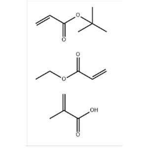 2-Propenoic acid, 2-methyl-, polymer with 1,1-dimethylethyl 2-propenoate and ethyl 2-propenoate