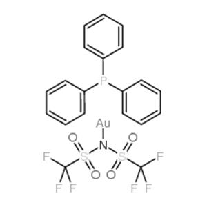 Gold, [1,1,1-trifluoro-N-[(trifluoromethyl)sulfonyl]methanesulfonamidato-κN](triphenylphosphine)-