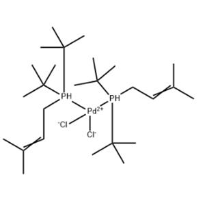 Palladium, bis[bis(1,1-dimethylethyl)(3-methyl-2-buten-1-yl)phosphine]dichloro-