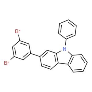 2-(3,5-Dibromobenzene)-N-Benzyl-9H-Carbazole